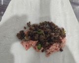 عکس مرحله 1 از دستور بورک گوشت