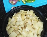 Foto langkah ke 2 dari resep Oseng krecek kering, Cabe ijo.