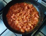 Une image de l'étape 7 de Dés d'aubergines frites en sauce tomate 🍆🍅🌱.