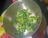 A picture of step 2 of Broccoli Curry.