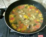 A picture of step 7 of Chicken stew with garlic bread.