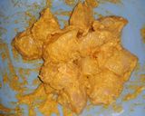 A picture of step 6 of Butter Fly chicken bites.