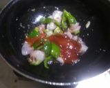 A picture of step 9 of Honey chilli banana.