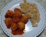 Foto del passaggio 5 della ricetta Polpette di lenticchie e manzo al sugo