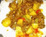 A picture of step 5 of Chicken Biryani.