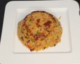 A picture of step 6 of Masala Vegetable Curd Rice.