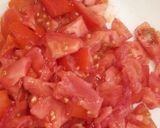 A picture of step 5 of Alu ki tarkari.