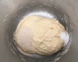 A picture of step 2 of Rich white bread loaf.
