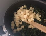 Foto del paso 3 de la receta: Crepe de papa y calabacín relleno de espinaca