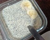 A picture of step 4 of Chia pudding.
