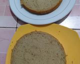 Foto langkah ke 8 dari resep Mocca Nougat Cake (Birthday Cake).