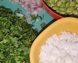 A picture of step 1 of Traditional Cabbage Vadi.