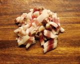 Une image de l'étape 2 de Pâtes à la Carbonara.