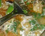 A picture of step 8 of Chicken yakhni pulao.