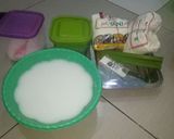 Foto langkah ke 1 dari resep Kue Talam Kabocha.
