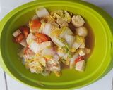 Foto langkah ke 10 dari resep Tumis Tahu Sawi Putih.