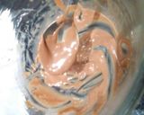 A picture of step 6 of Chocolate Custard.