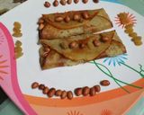 A picture of step 9 of Jaggery stuff pan cake.