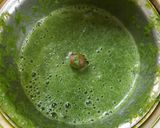 A picture of step 1 of Jowar Spinach Mathri.