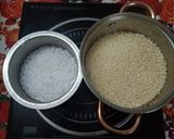 A picture of step 1 of Crispy  Sabudana  Dosa.