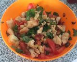 Foto del paso 3 de la receta: Tarta caprese con pollo 🍗 fácil y rápida!