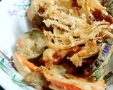 Hình bước làm 2 của món Rau củ chiên xù và salad rau củ