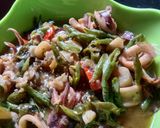 Foto langkah ke 4 dari resep Tumis Cumi cabe ijo.