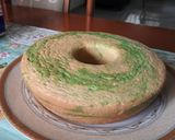 Foto langkah ke 7 dari resep Bolu marmer keju pandan.