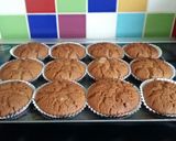 A picture of step 5 of Vickys Vanilla Cupcakes, GF DF EF SF NF.