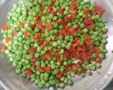 A picture of step 2 of Mix Sabzi.