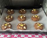 A picture of step 12 of 🍪 Healthy Dark Chocolate Ragi Mixed Nut Cookies 🍪.