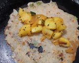 A picture of step 8 of Rava masala cut dosa sooji masala cut dosa.