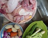 Foto langkah ke 3 dari resep Sayur ketupat dan Opor ayam.