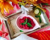 A picture of step 6 of Beetroot chutney 😋 Coconut Beetroot chutney.