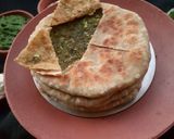 A picture of step 8 of MATAR PARATHA - WINTER DELIGHT.