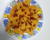 Foto del paso 2 de la receta: Nachos con chorizo y queso azul