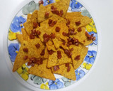 Foto del paso 2 de la receta: Nachos con chorizo y queso azul
