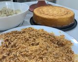 Foto langkah ke 7 dari resep Mocca Nougat Cake (Birthday Cake).