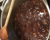 A picture of step 3 of Chutney from old jam. #mycookbook.
