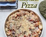 Foto langkah ke 7 dari resep Cheesy Cakue Pizza.