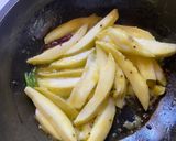 A picture of step 5 of Kancha Aam diye Tok Dal (Raw Mango in Masoor Dal).