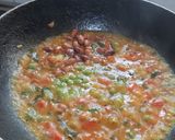 A picture of step 4 of Dalia upma (lapsi upma).