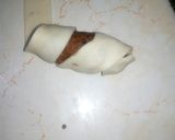A picture of step 4 of Strips samosay.