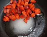 Foto langkah ke 2 dari resep Panacotta Strawberry.