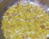 A picture of step 2 of Chole masala recipe.