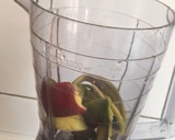 Foto del paso 1 de la receta: Batido de cáscara de mango 🥭