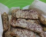 A picture of step 3 of Deep fried arrow roots #mycreativearrowrootrecipe#.