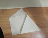 A picture of step 3 of Irani samosa.