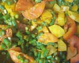 फली आलू की सूखी सब्ज़ी (Phali aloo ki sukhi sabzi recipe in hindi) रेसिपी चरण 2 फोटो