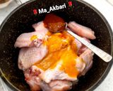 عکس مرحله 1 از دستور 🎀بال و کتف کبابی با طعم سیر و کره